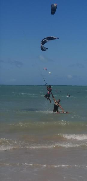 Гостиница CASA MEUS AMIGOS KITESURF in the center of the village  Каукая